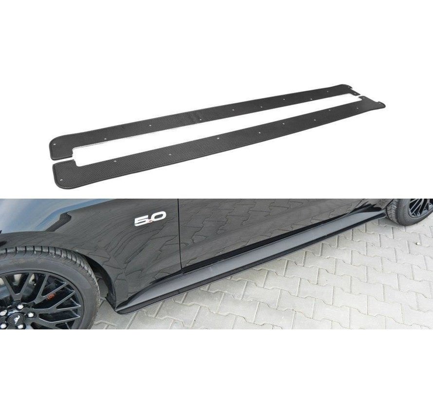 Racing Maxton Design SIDE SKIRTS DIFFUSERS  Ford Mustang GT Mk6