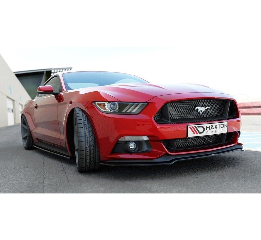 Maxton Design FRONT SPLITTER Ford Mustang Mk6