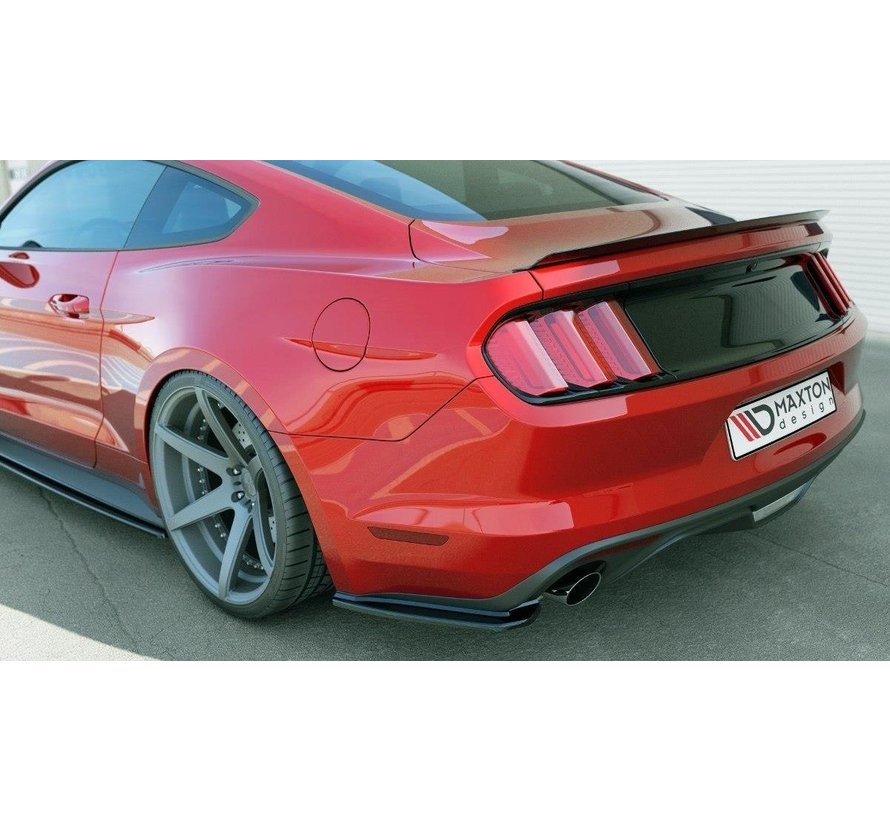 Maxton Design REAR SIDE SPLITTERS Ford Mustang Mk6