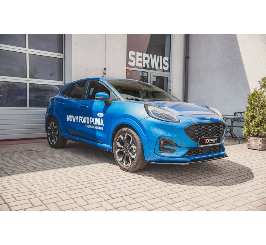 Maxton Design FRONT SPLITTER Ford Puma ST-Line
