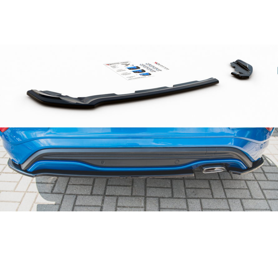 Maxton Design REAR SIDE SPLITTERS Ford Puma ST-Line