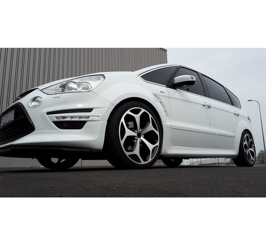 Maxton Design SIDE SKIRTS DIFFUSERS  Ford S-Max Titanium Mk1 FL