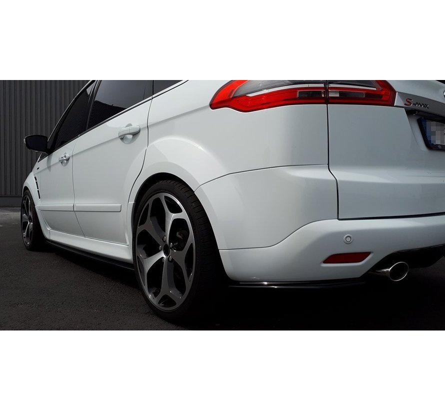 Maxton Design REAR SIDE SPLITTERS Ford S-Max Titanium Mk1 FL