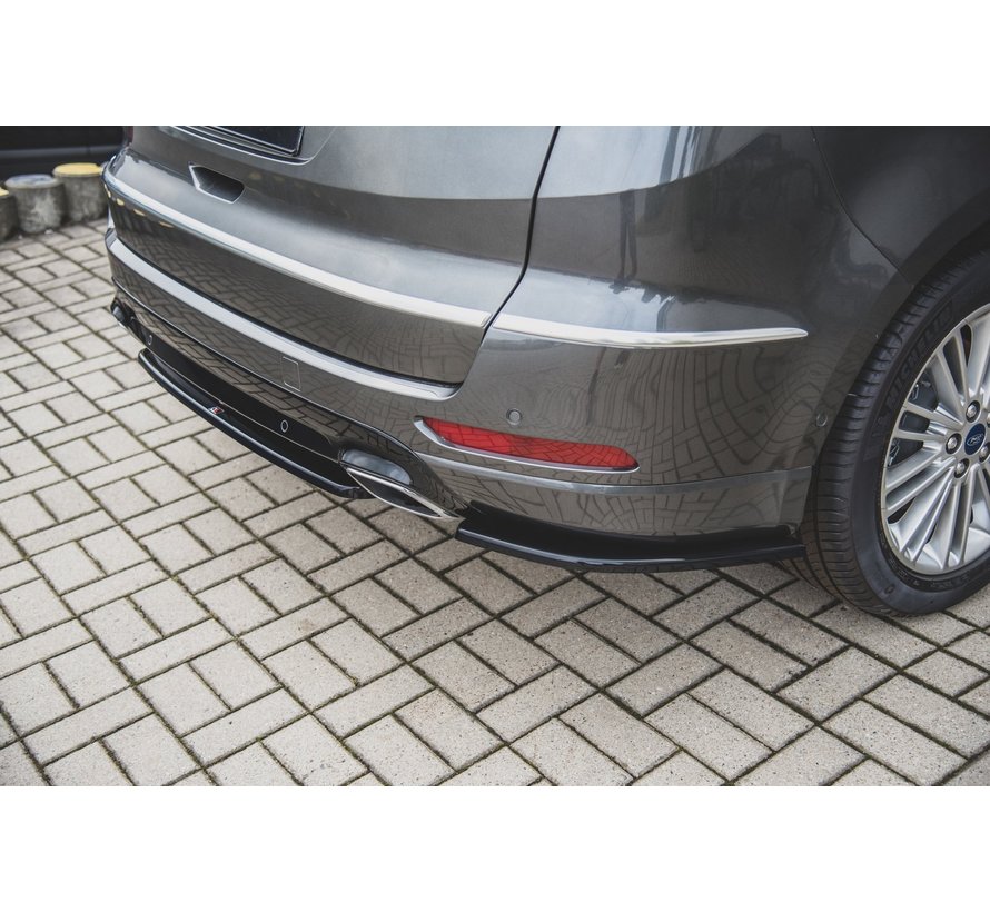 Maxton Design REAR SIDE SPLITTERS Ford S-Max Vignale Mk2 Facelift