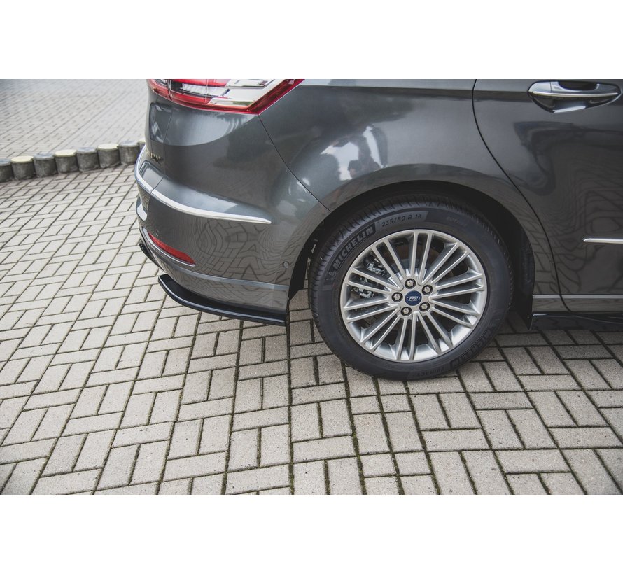 Maxton Design REAR SIDE SPLITTERS Ford S-Max Vignale Mk2 Facelift