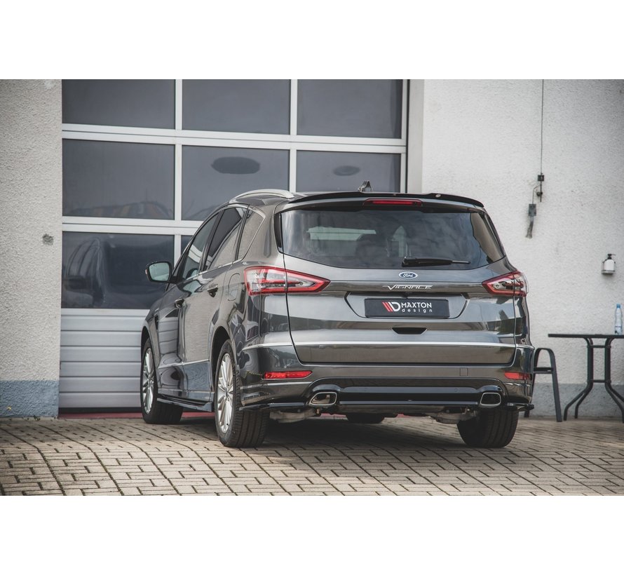 Maxton Design REAR SIDE SPLITTERS Ford S-Max Vignale Mk2 Facelift