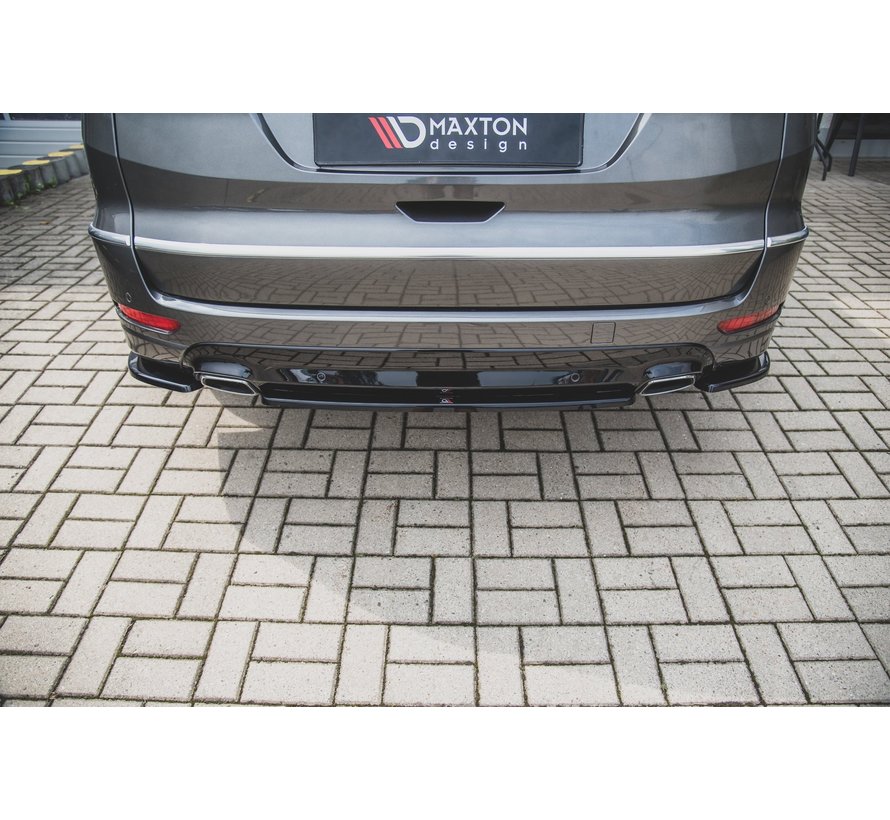 Maxton Design CENTRAL REAR DIFFUSER Ford S-Max Vignale Mk2 Facelift