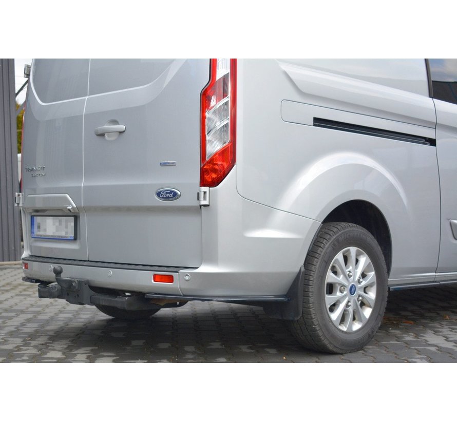 Maxton Design REAR SIDE SPLITTERS Ford Transit Custom Mk1 FL
