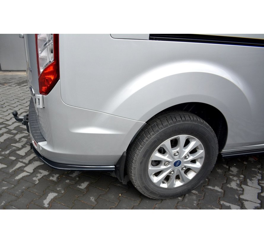 Maxton Design REAR SIDE SPLITTERS Ford Transit Custom Mk1 FL