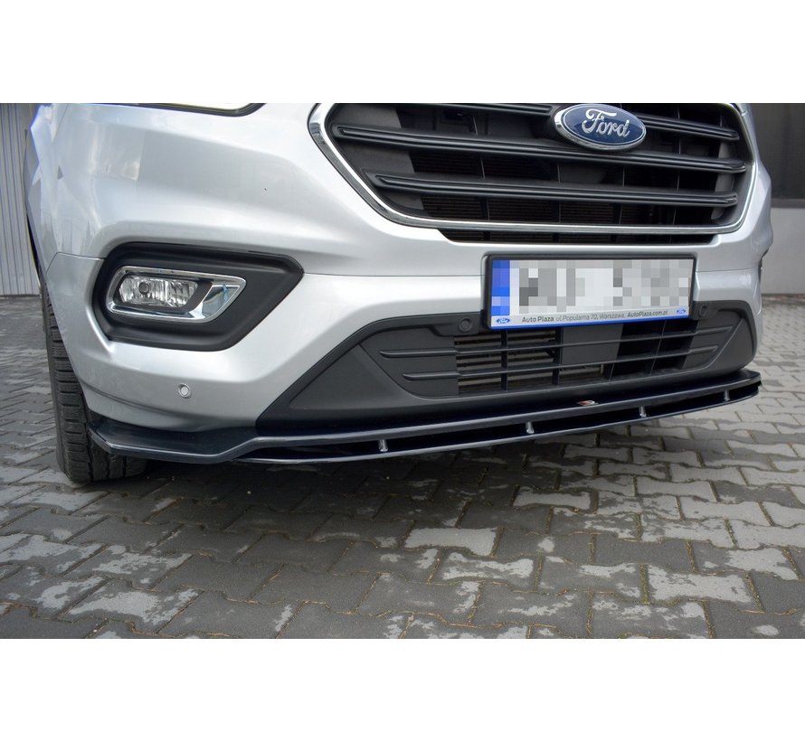 Maxton Design FRONT SPLITTER Ford Transit Custom Mk.1 FL