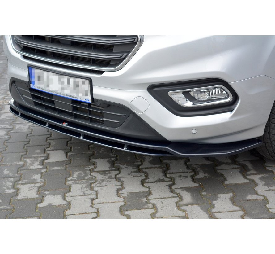 Maxton Design FRONT SPLITTER Ford Transit Custom Mk.1 FL