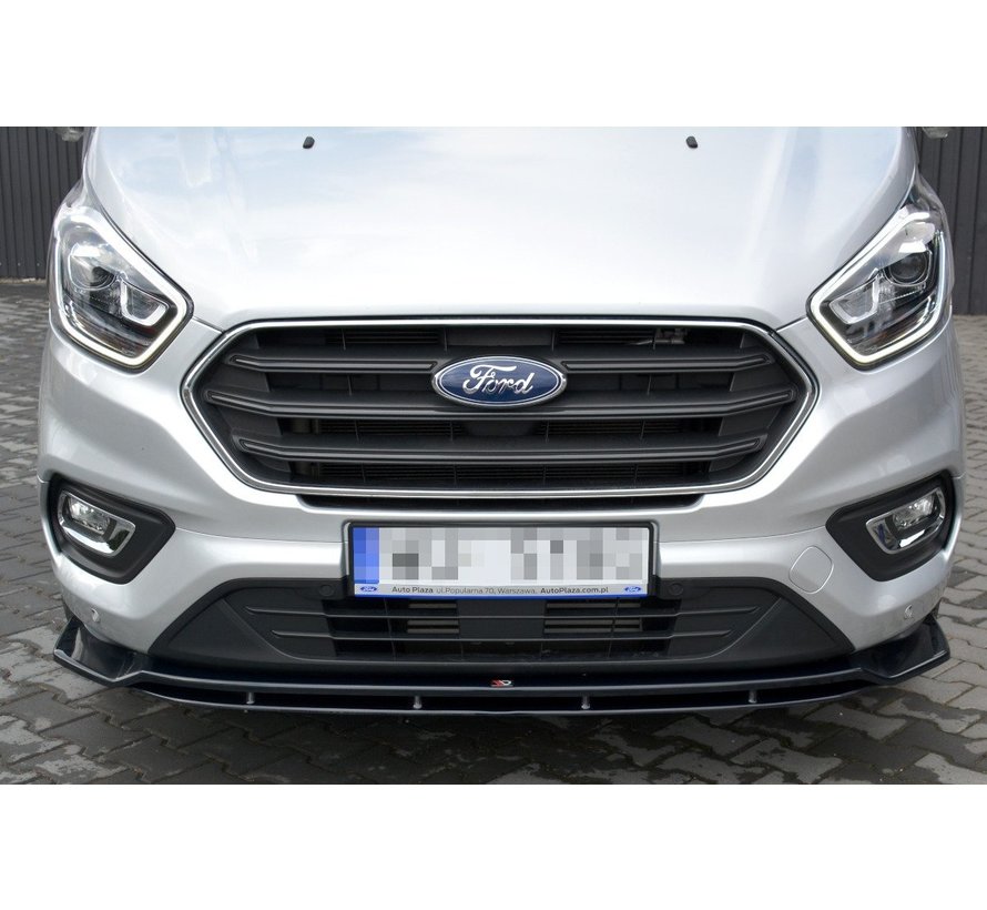 Maxton Design FRONT SPLITTER Ford Transit Custom Mk.1 FL