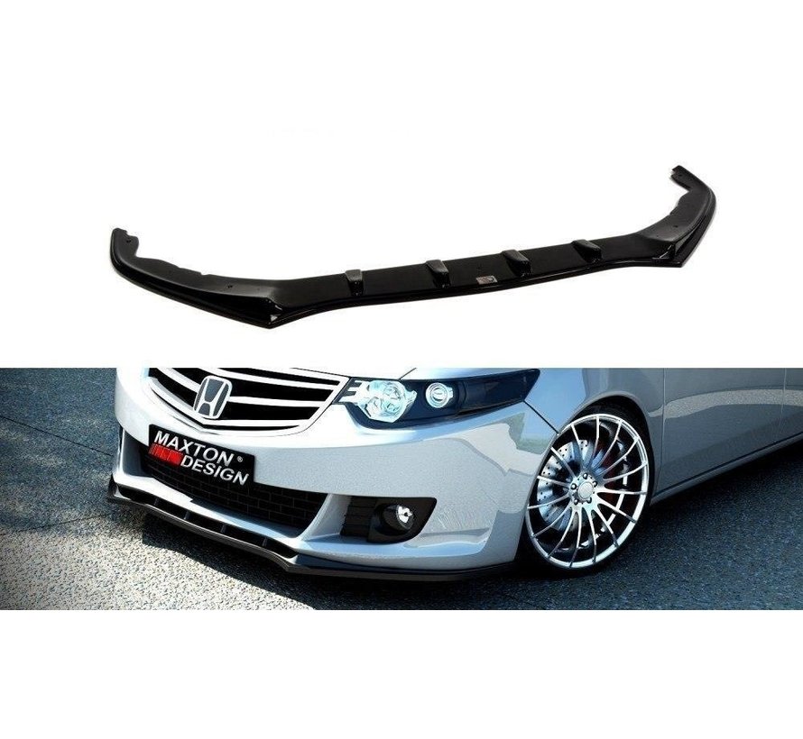 Maxton Design FRONT SPLITTER HONDA ACCORD MK 8 PREFACE MODEL