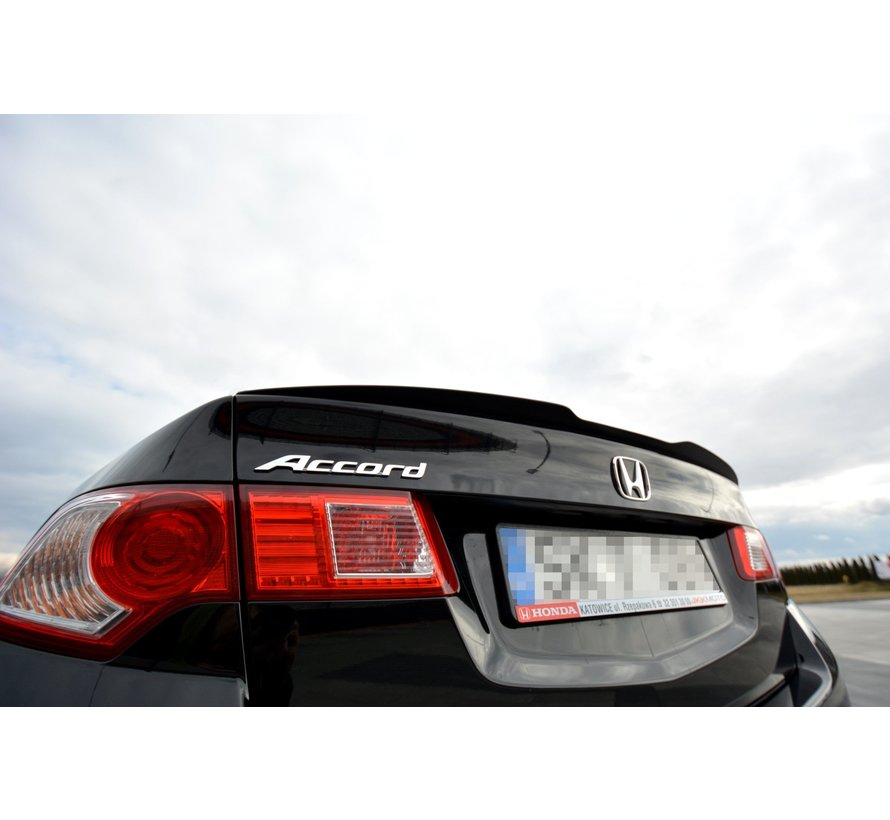 Maxton Design Maxton Design Spoiler Extension HONDA ACCORD MK8. (CU-SERIES) PREFACE SEDAN