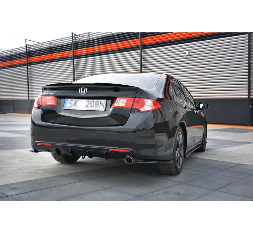 Maxton Design REAR SIDE SPLITTERS HONDA ACCORD MK8. (CU-SERIES) PREFACE SEDAN