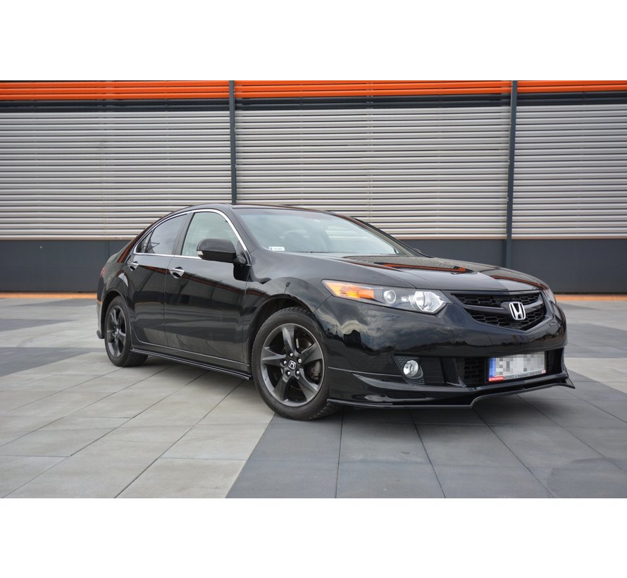 Maxton Design SIDE SKIRTS DIFFUSERS HONDA ACCORD MK8. (CU-SERIES) PREFACE SEDAN