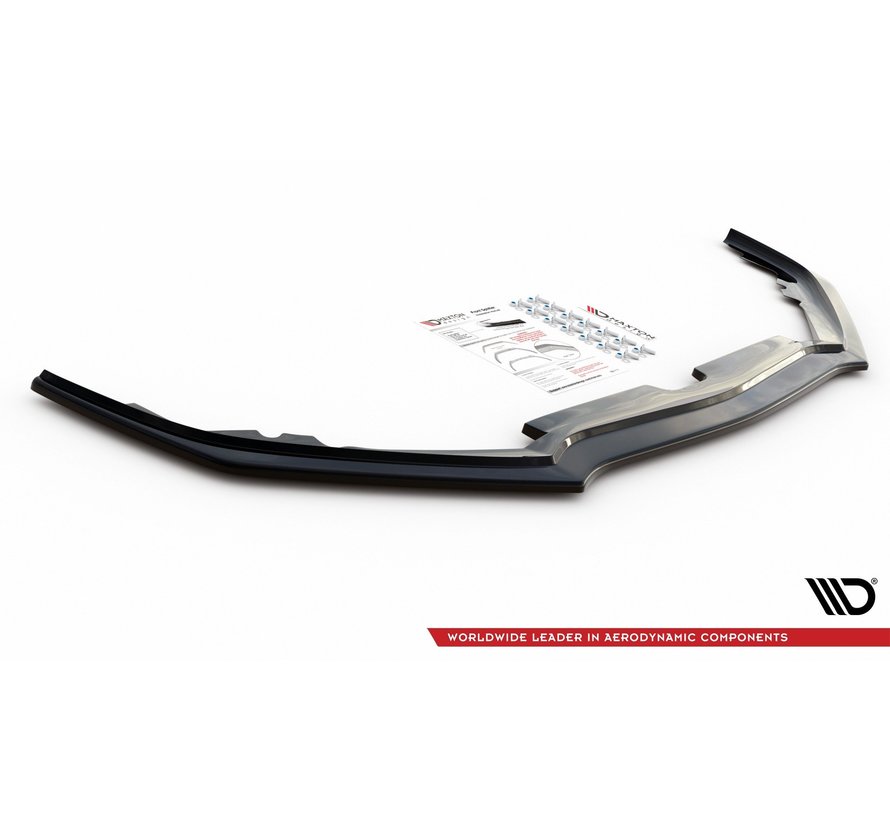 Maxton Design FRONT SPLITTER  Honda Accord VIII (CU Series) Facelift