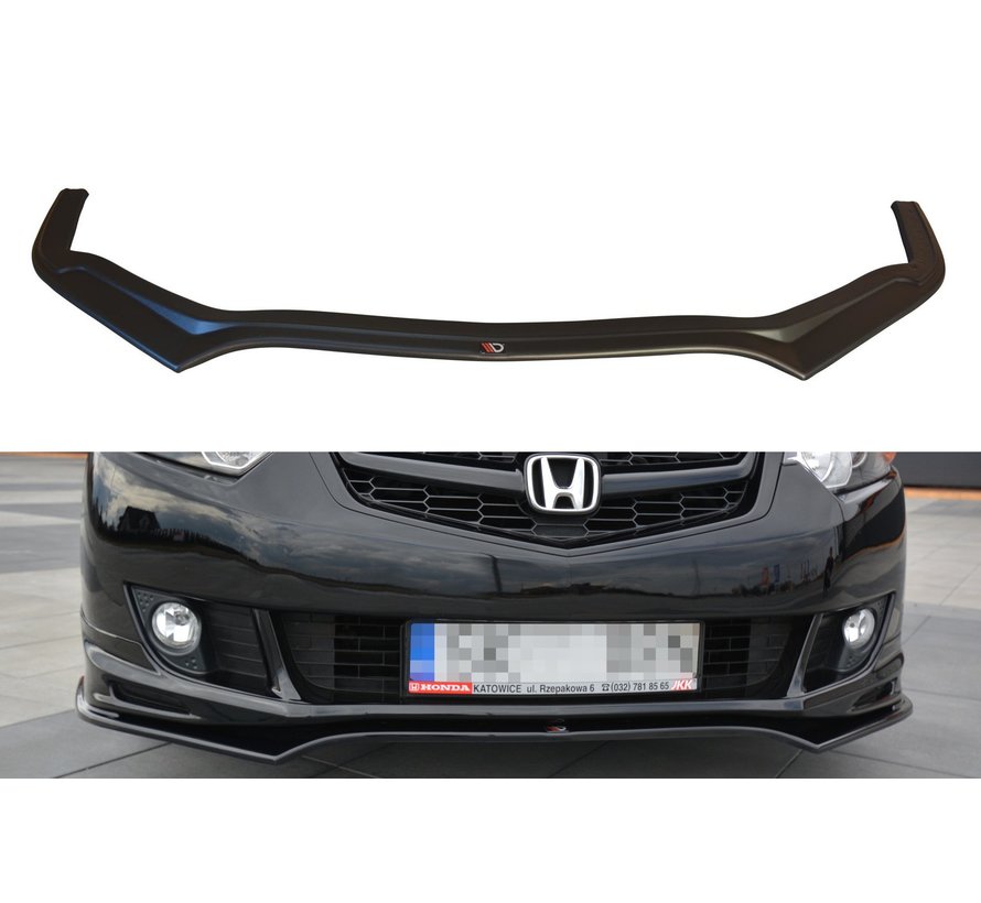 Maxton Design FRONT SPLITTER HONDA ACCORD MK.8 TYPE-S (CU-SERIES) PREFACE SEDAN