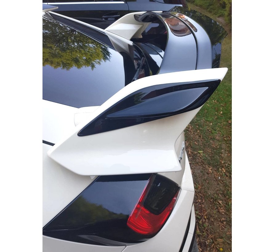 Maxton Design SPOILER SIDE EXTENSIONS HONDA CIVIC X TYPE R