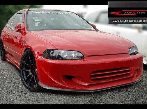 Maxton Design Maxton Design FRONT BUMPER 4 CIVIC V