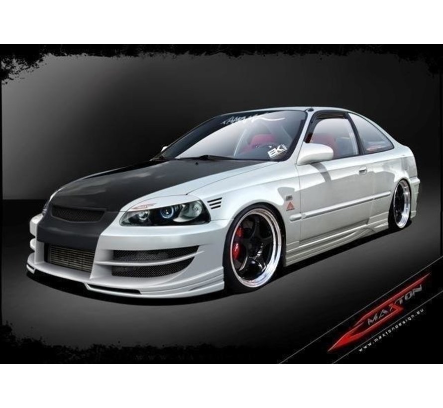 Maxton Design FRONT BUMPER 2 < INFERNO > HONDA CIVIC VI PREFACE MODEL