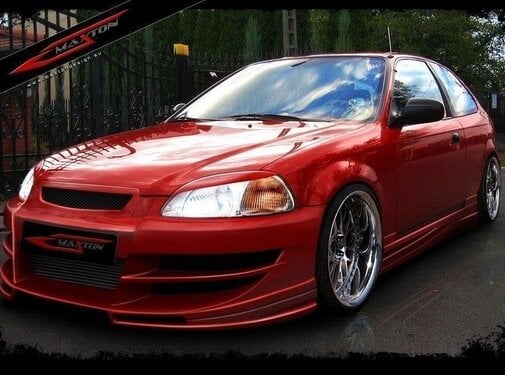 Maxton Design Maxton Design FRONT BUMPER < INFERNO > CIVIC VI PREFACE MODEL