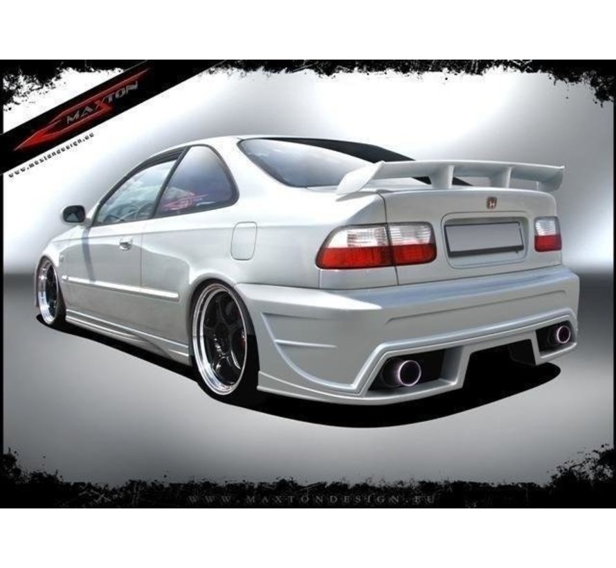 Maxton Design REAR BUMPER < INFERNO > CIVIC VI COUPE / SALOON