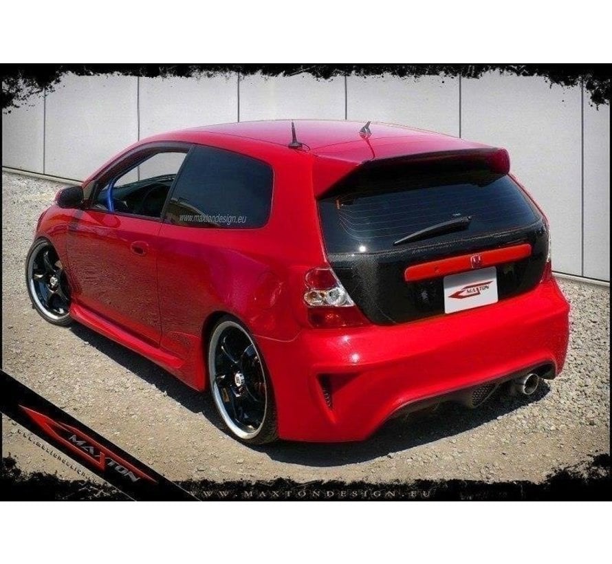 Maxton Design REAR BUMPER HONDA CIVIC VII 3 DOOR HB