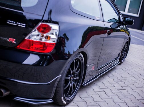 Maxton Design Maxton Design SIDE SKIRTS DIFFUSERS HONDA CIVIC EP3 (MK7) TYPE-R/S FACELIFT