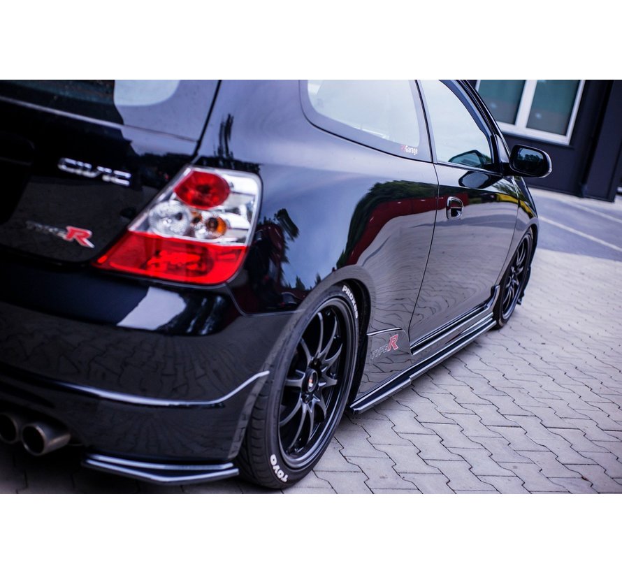 Maxton Design SIDE SKIRTS DIFFUSERS HONDA CIVIC EP3 (MK7) TYPE-R/S FACELIFT
