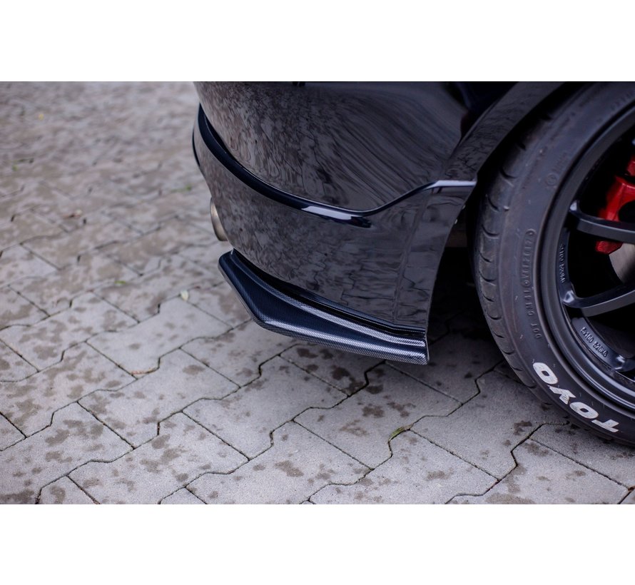 Maxton Design REAR SIDE SPLITTERS HONDA CIVIC EP3 (MK7) TYPE-R/S FACELIFT