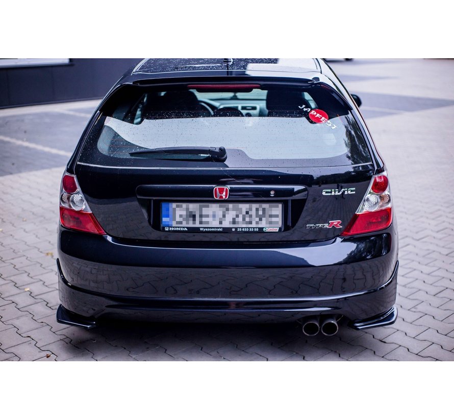 Maxton Design REAR SIDE SPLITTERS HONDA CIVIC EP3 (MK7) TYPE-R/S FACELIFT