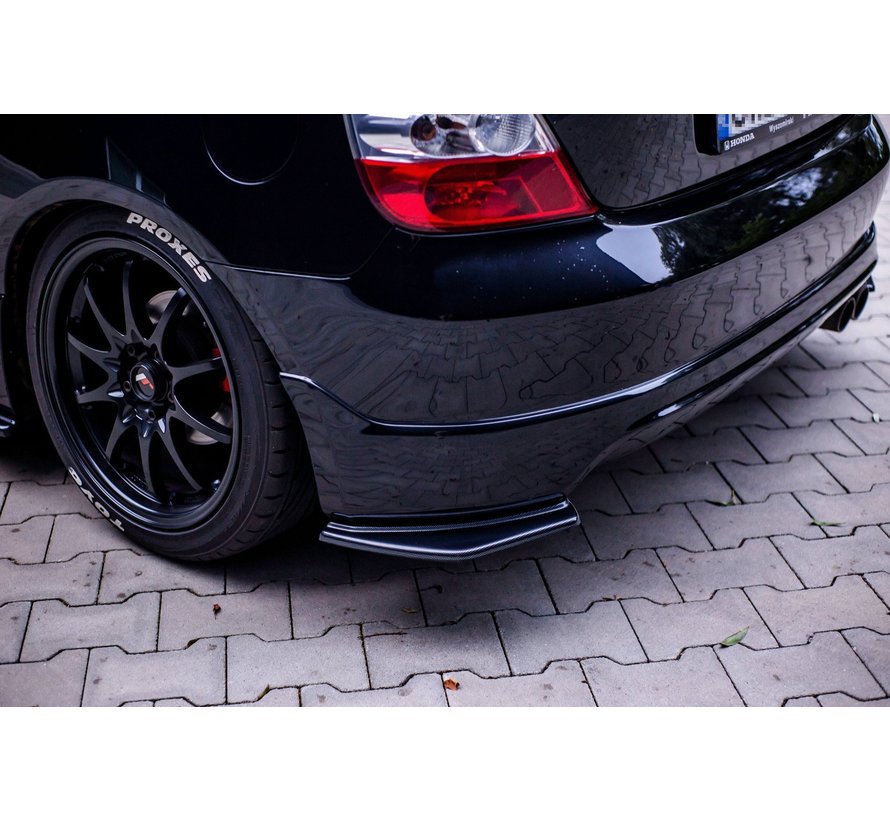 Maxton Design REAR SIDE SPLITTERS HONDA CIVIC EP3 (MK7) TYPE-R/S FACELIFT