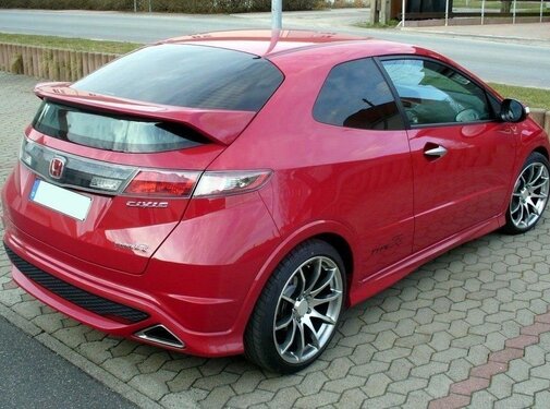 Maxton Design Maxton Design REAR SPOILER HONDA CIVIC VIII HB < TYPE R LOOK >