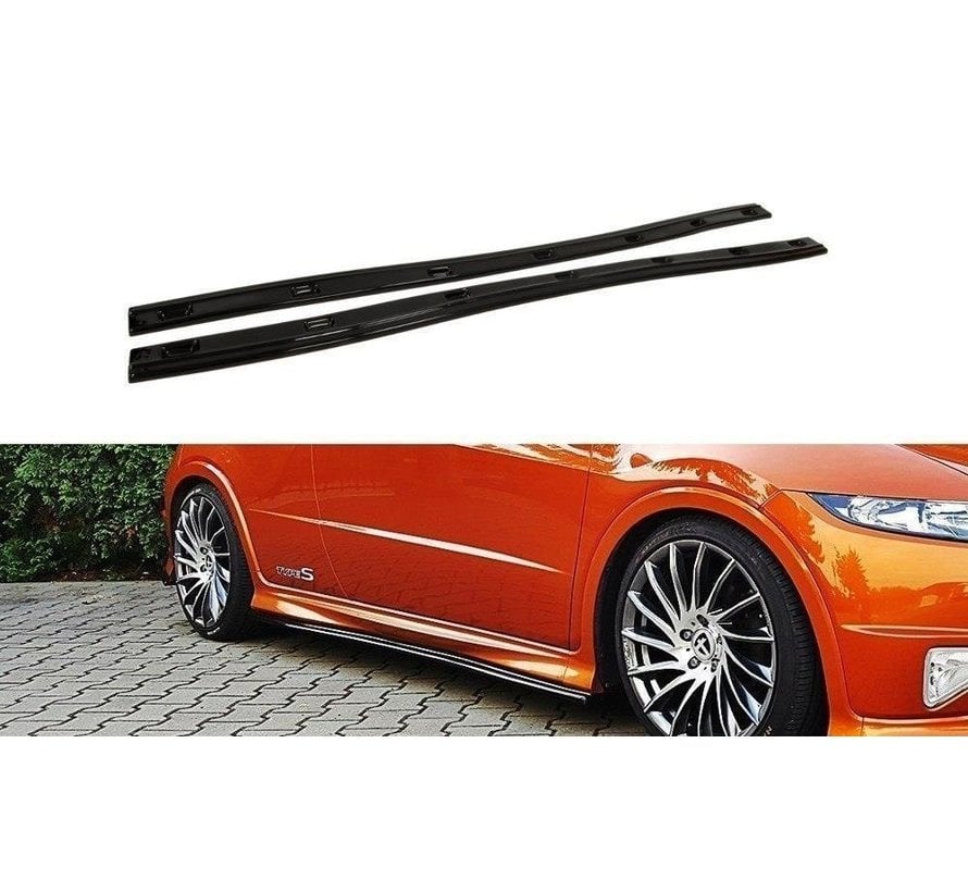 Maxton Design SIDE SKIRTS DIFFUSERS HONDA CIVIC VIII TYPE S/R