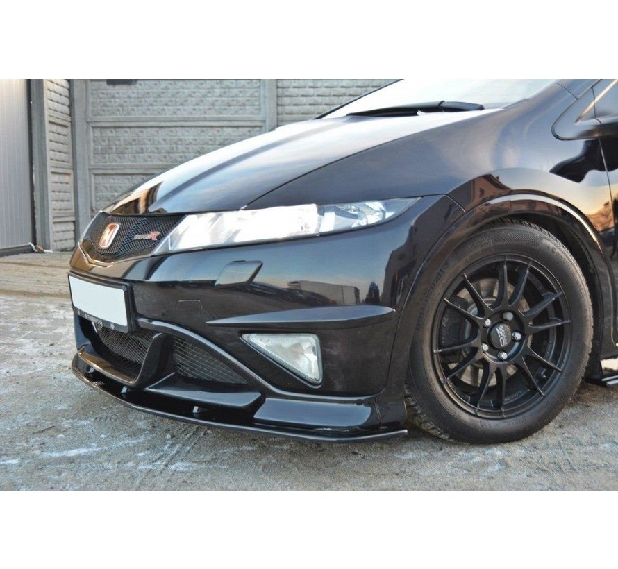 Maxton Design FRONT SPLITTER HONDA CIVIC VIII TYPE R GP