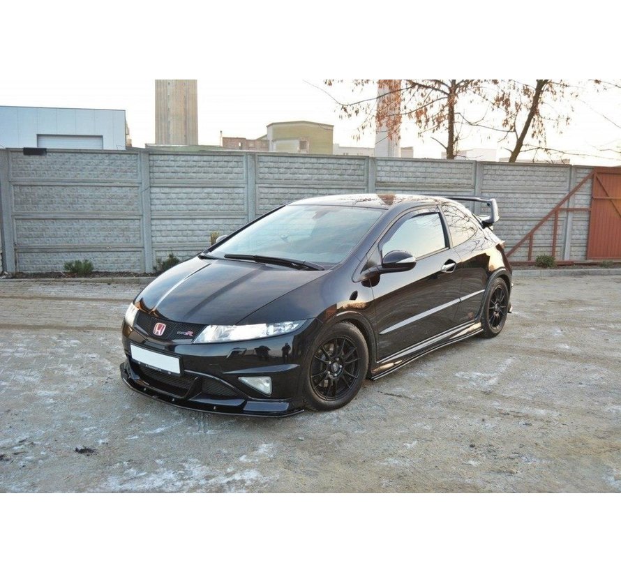 Maxton Design FRONT SPLITTER HONDA CIVIC VIII TYPE R GP