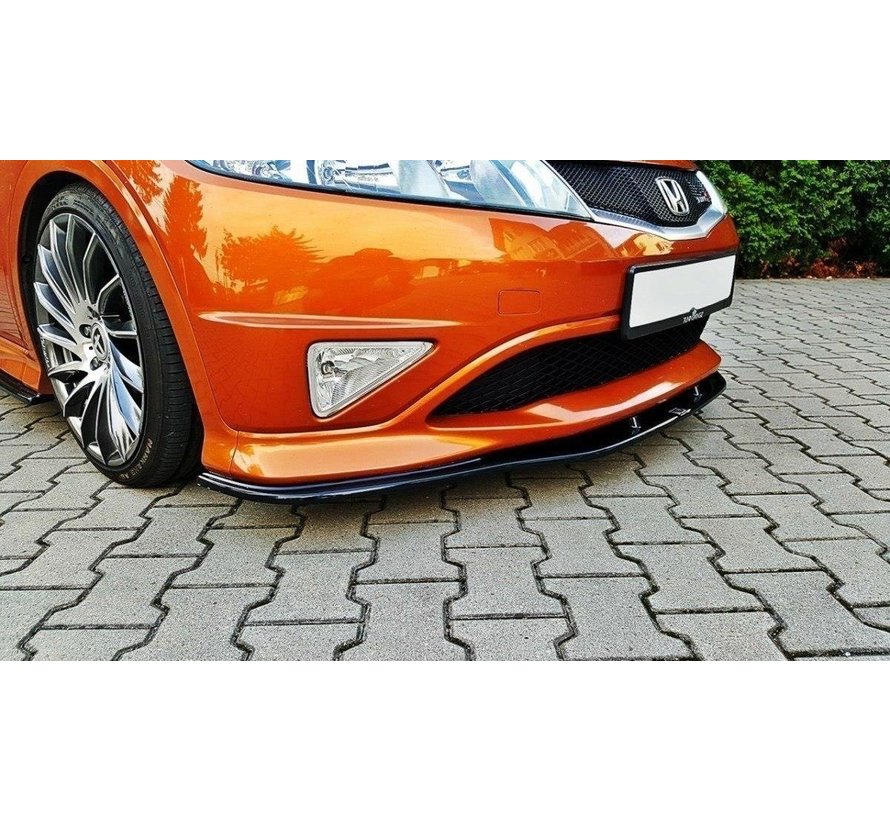 Maxton Design FRONT SPLITTER HONDA CIVIC VIII TYPE S/R