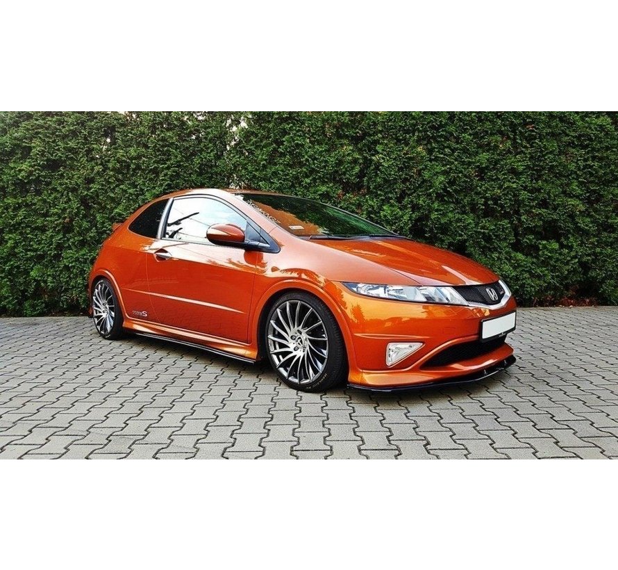 Maxton Design FRONT SPLITTER HONDA CIVIC VIII TYPE S/R