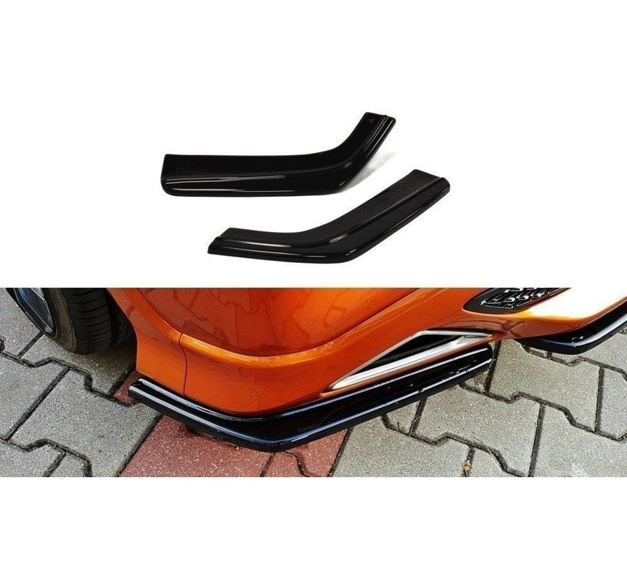 Maxton Design REAR SIDE SPLITTERS HONDA CIVIC VIII TYPE S/R