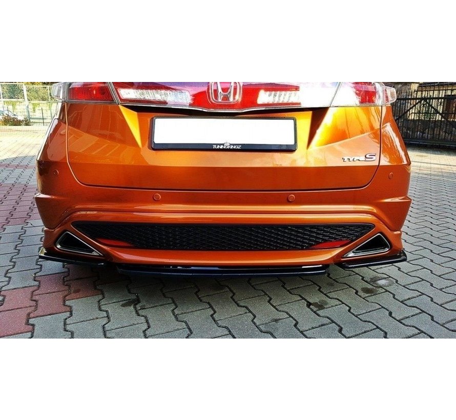 Maxton Design REAR SIDE SPLITTERS HONDA CIVIC VIII TYPE S/R