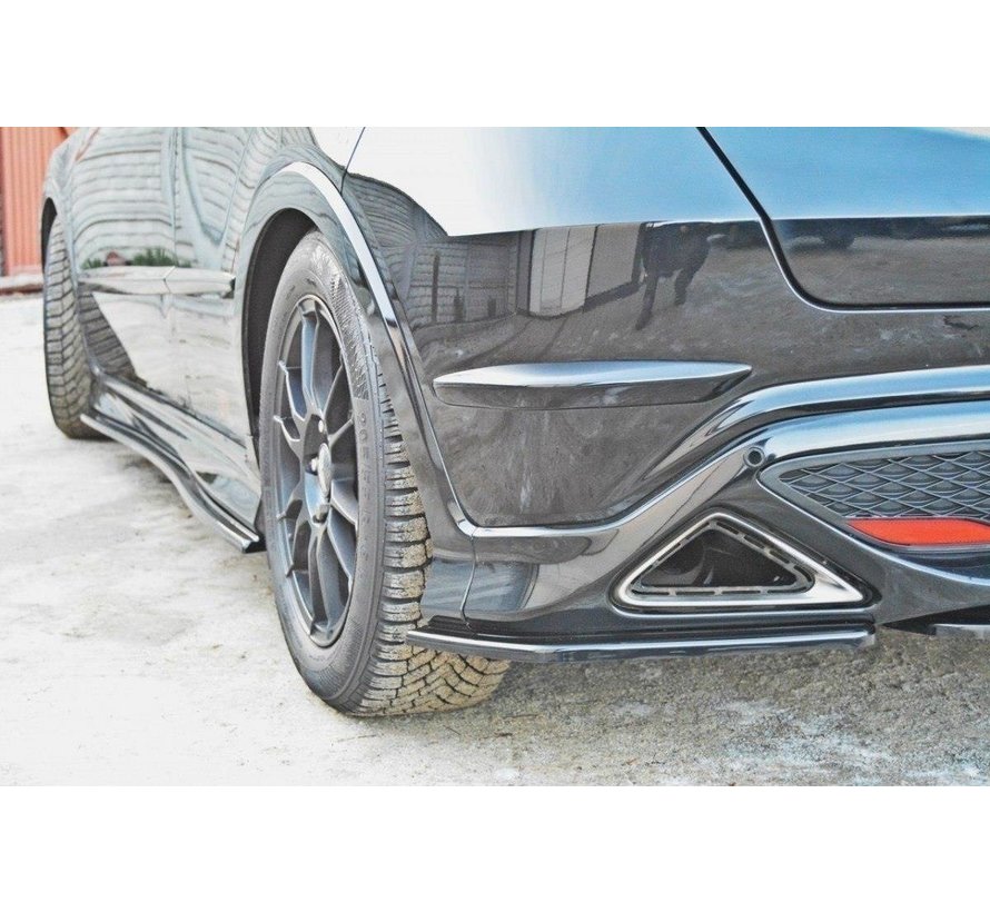 Maxton Design REAR SIDE SPLITTERS HONDA CIVIC VIII TYPE S/R