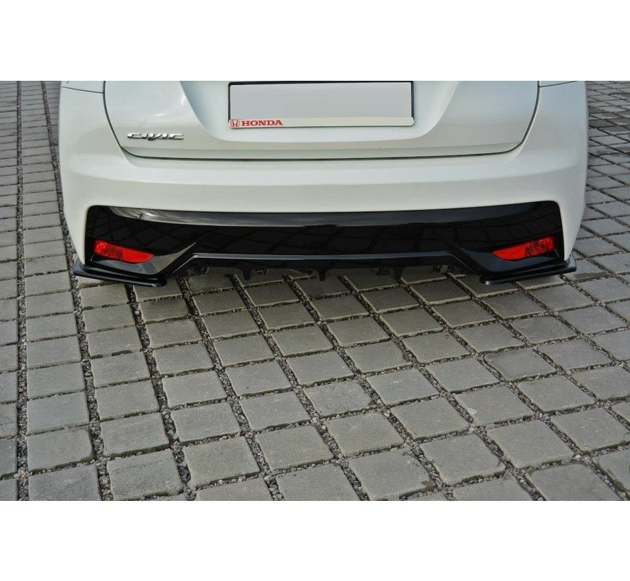 Maxton Design REAR SIDE SPLITTERS Honda Civic Mk9 Facelift