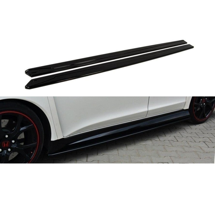 Maxton Design SIDE SKIRTS DIFFUSERS HONDA CIVIC IX TYPE R