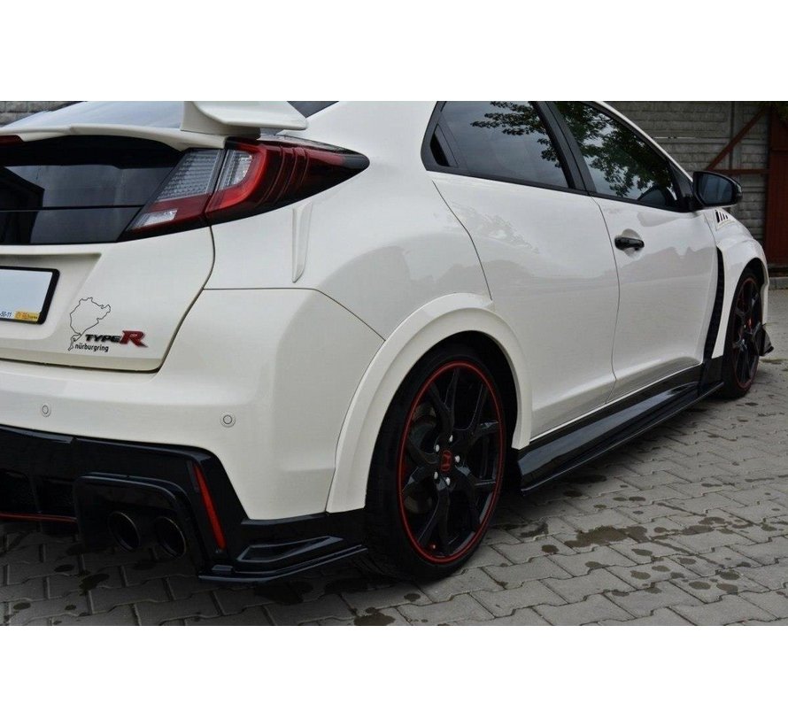 Maxton Design SIDE SKIRTS DIFFUSERS HONDA CIVIC IX TYPE R