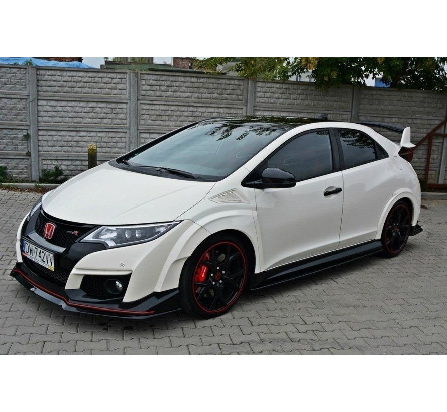 Maxton Design SIDE SKIRTS DIFFUSERS HONDA CIVIC IX TYPE R