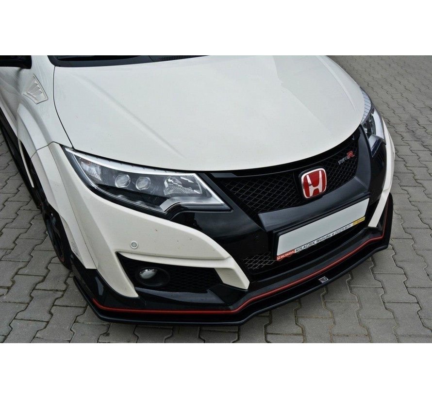 Maxton Design FRONT SPLITTER v.1 HONDA CIVIC IX TYPE R