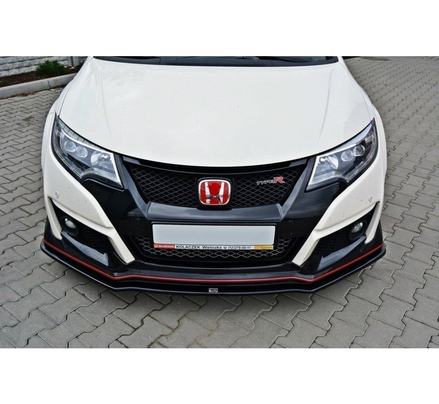 Maxton Design FRONT SPLITTER v.1 HONDA CIVIC IX TYPE R