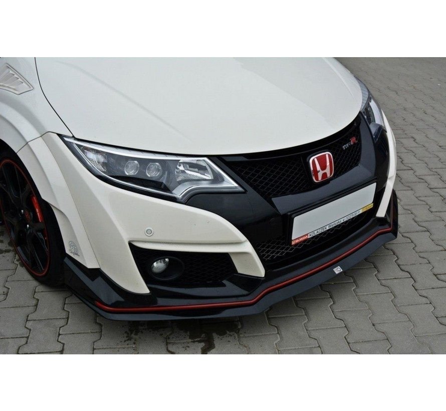 Maxton Design FRONT SPLITTER v.2 HONDA CIVIC IX TYPE R