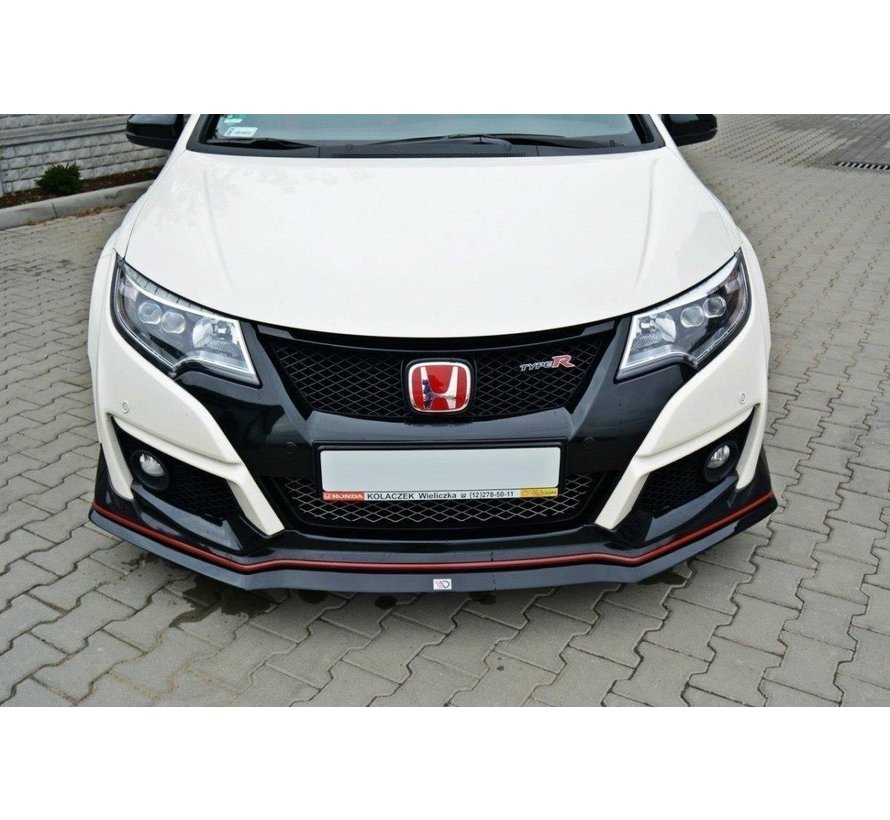 Maxton Design FRONT SPLITTER v.2 HONDA CIVIC IX TYPE R